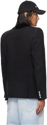 VTMNTS Black Tailored Denim Blazer