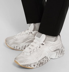 Acne Studios - Rockaway Distressed Suede Sneakers - Men - White