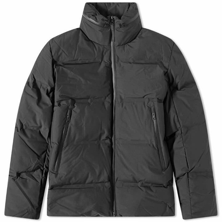 Photo: Norse Projects Men's Stand Collar Short Down Jacket in Black