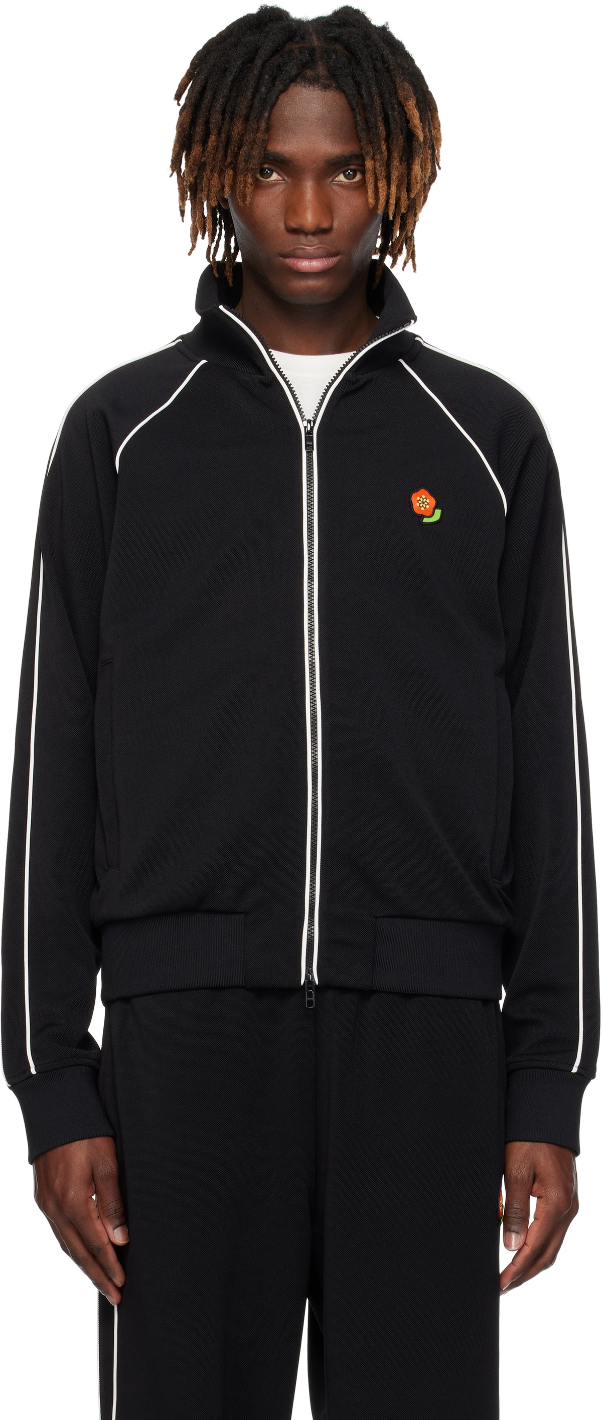 Kenzo Black Kenzo Paris Boke Flower Jacket Kenzo