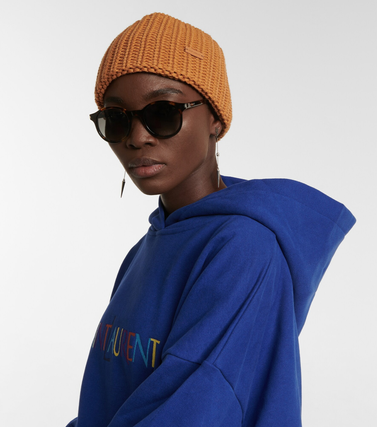 Saint Laurent - Ribbed-knit cashmere beanie