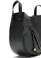 Loewe Hammock Slice Leather Cross-body bag - Black - One Size