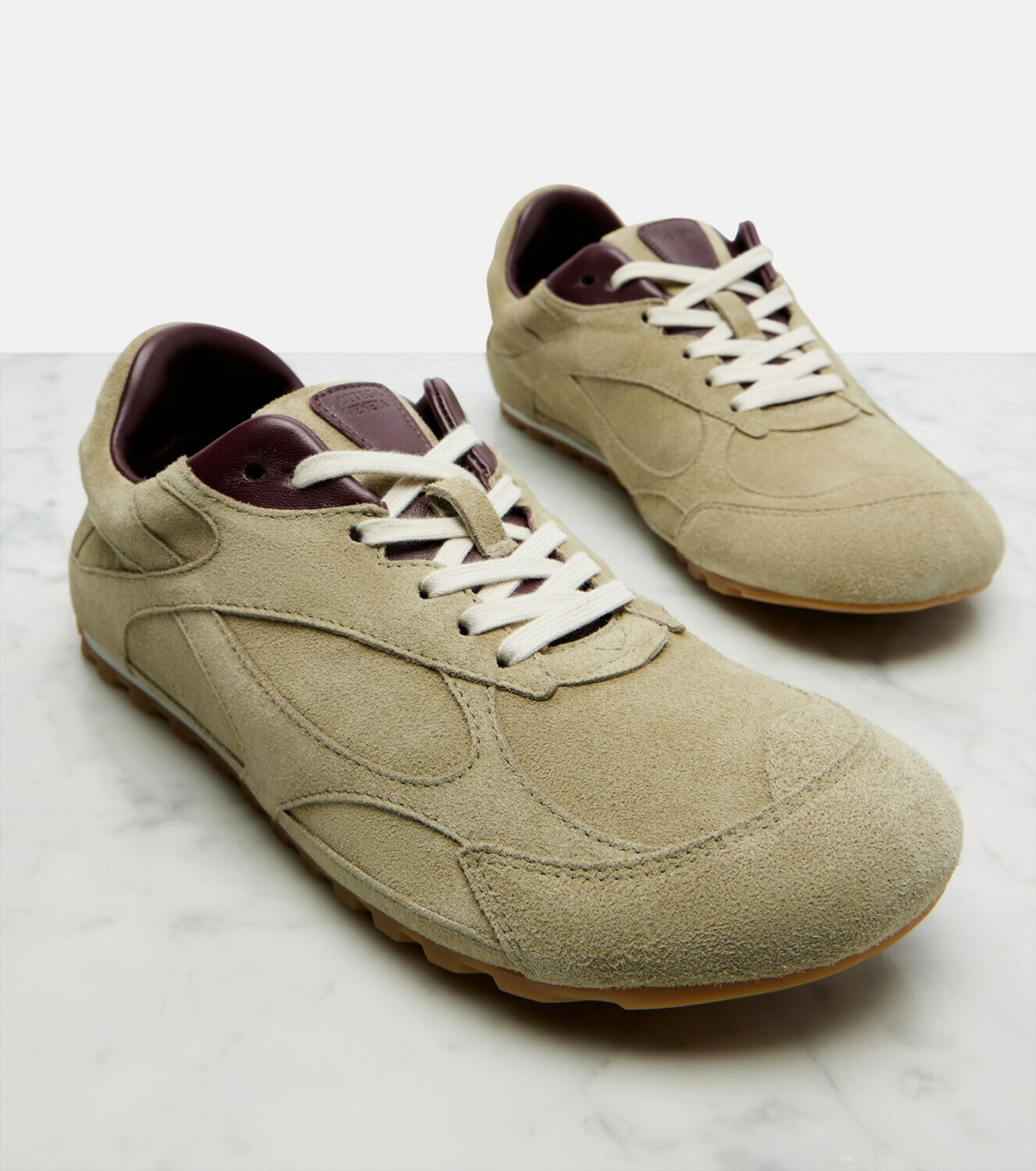 Bottega Veneta Orbit Flash suede sneakers
