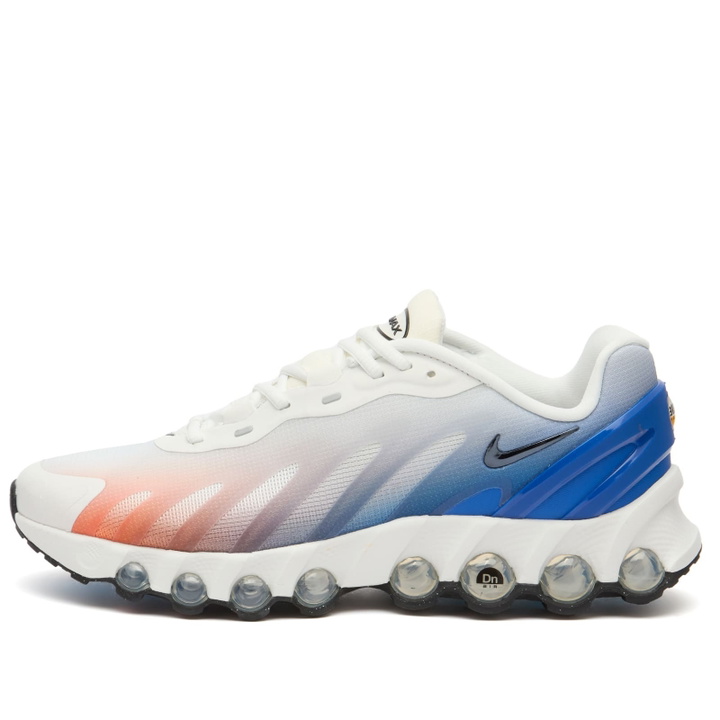 Photo: Nike Air Max Dn8 Sneaker in Summit White/Orange/Royal
