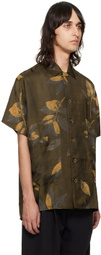 UMA WANG Brown Terry Shirt