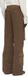 Entire Studios Brown Utility Sweatpants