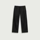 END. x Samsøe Samsøe Men's Saeryx Wide Elasticated Trousers in Black Pinstripe