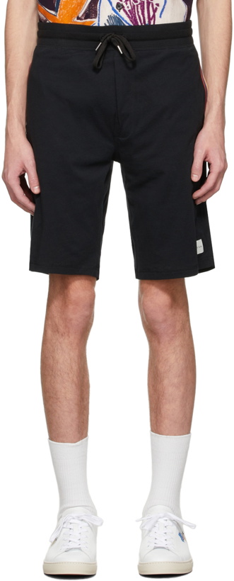 Photo: Paul Smith Black Jersey Shorts