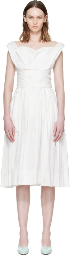 Photo: Vivienne Westwood Off-White Sunday Corset Midi Dress