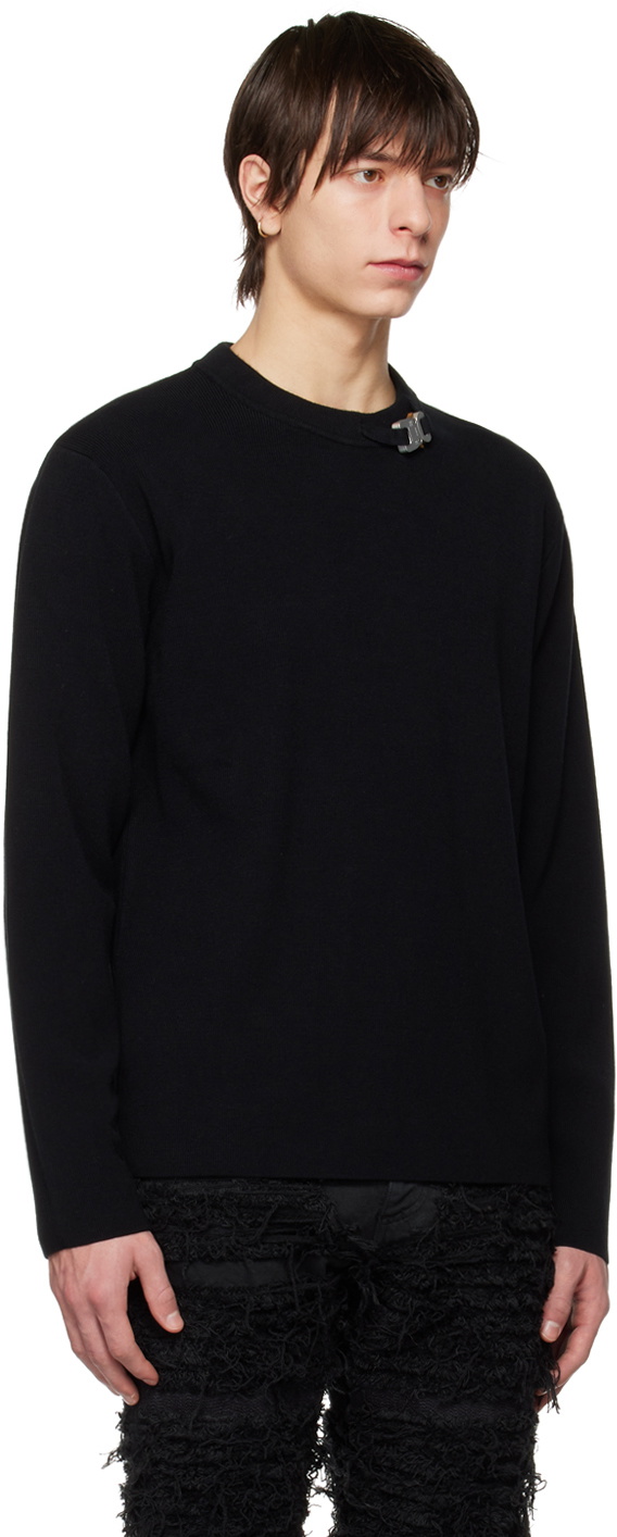 1017 ALYX 9SM Black Buckle Sweater 1017 ALYX 9SM