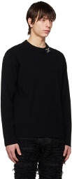 1017 ALYX 9SM Black Buckle Sweater