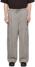 Juun.J Gray Drawstring Sweatpants