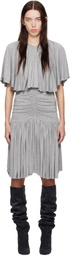 Nicklas Skovgaard Gray Glenda Midi Dress