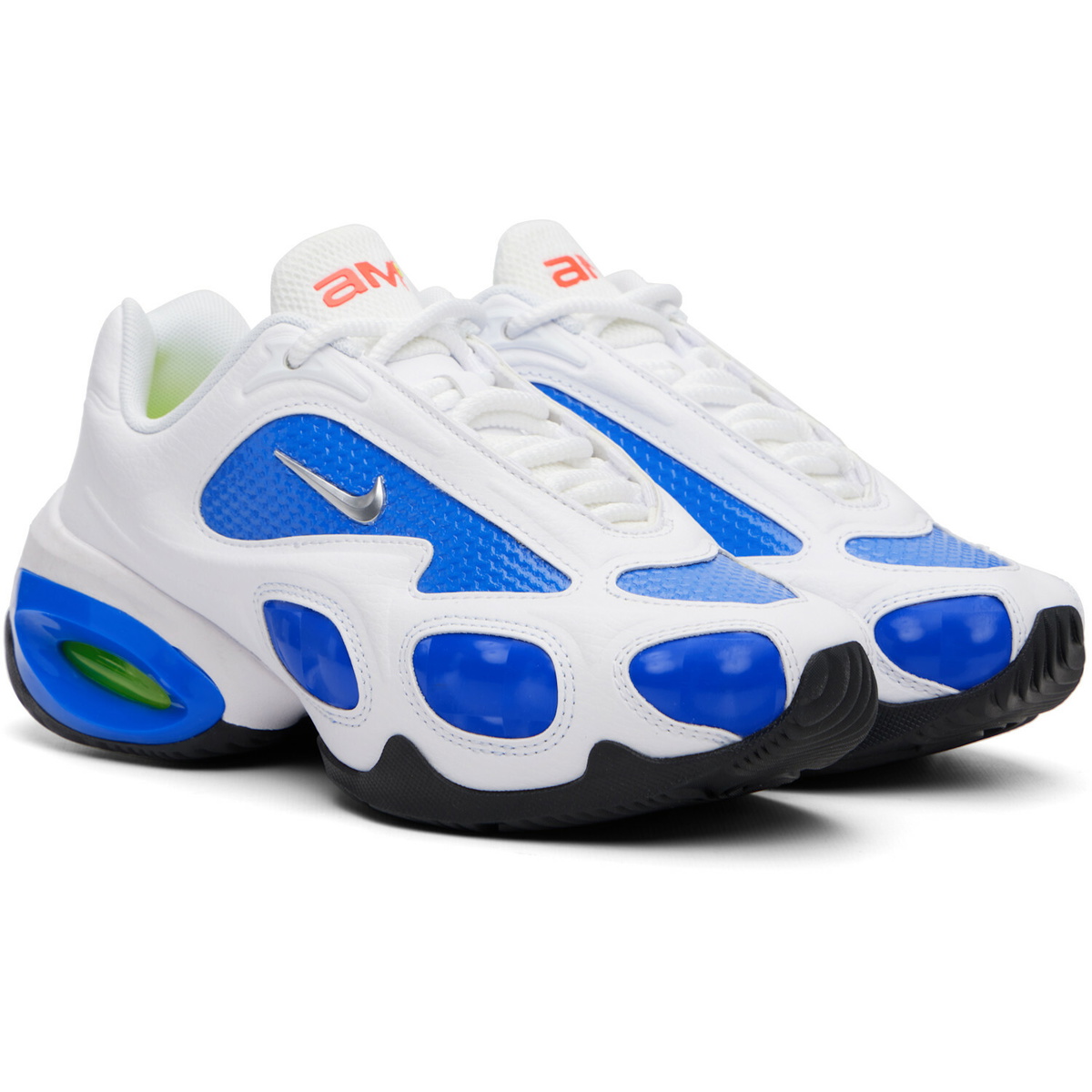 Nike White & Navy Veneda Carter Edition Air Max Muse Sneakers