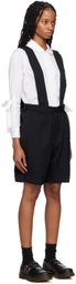 Comme des Garçons Girl Black Suspender Shorts