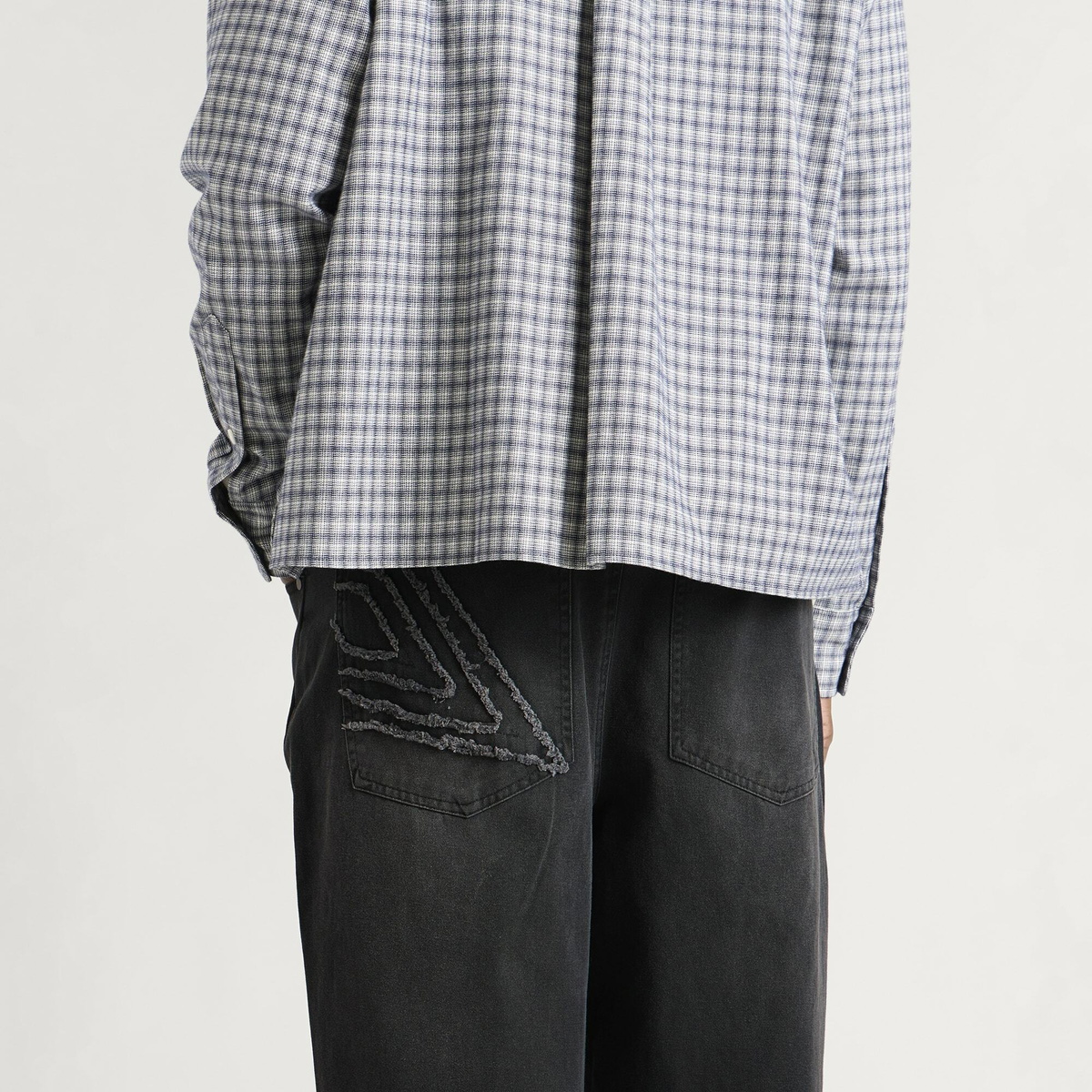 Umbro Men's Washed Drill Pant in Black