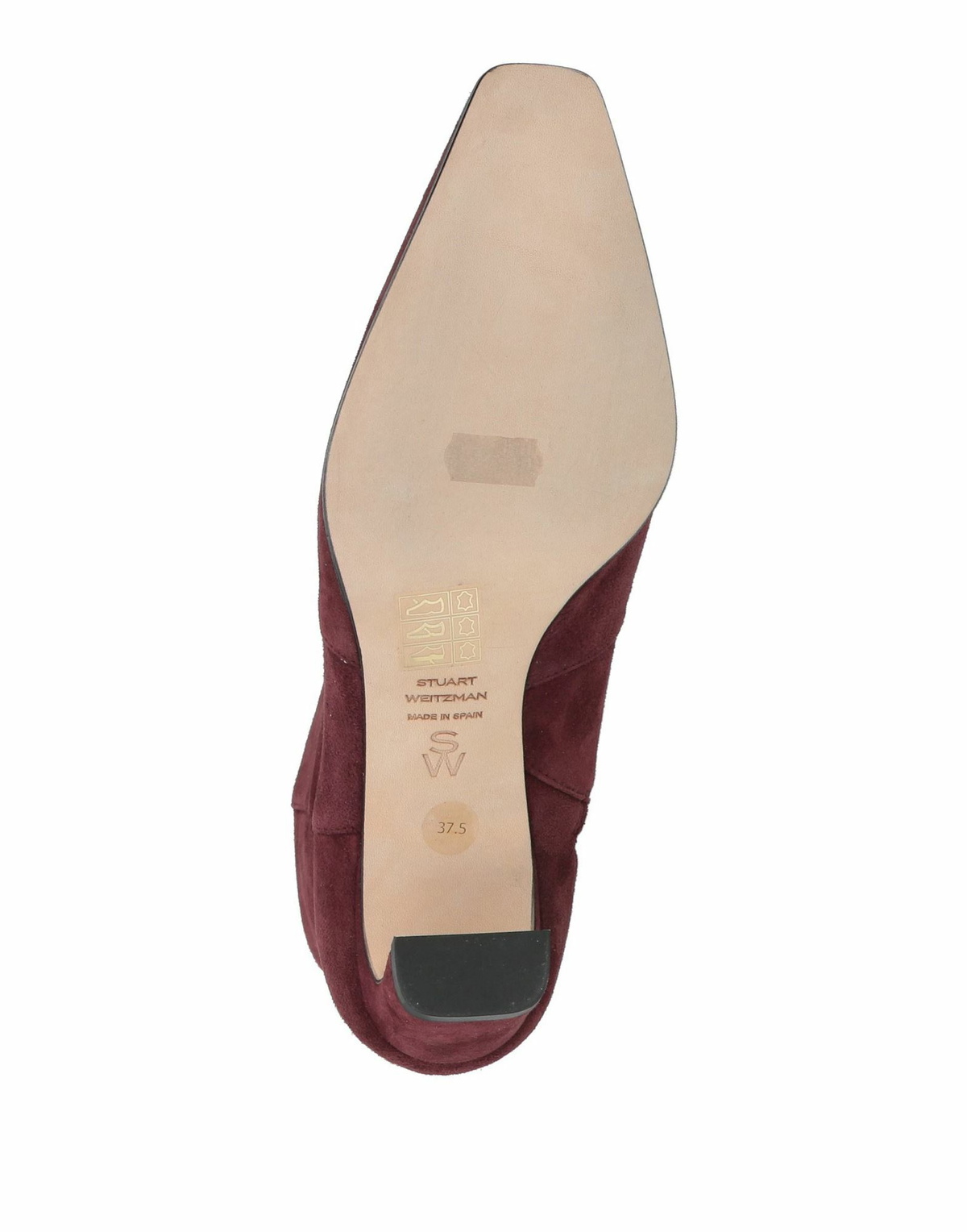 Stuart Weitzman Womens Ankle boots Burgundy
