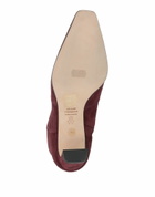 Stuart Weitzman Womens Ankle boots Burgundy
