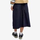Beams Boy Women's 5 Denim Pocket Skirt in Blue Indigo