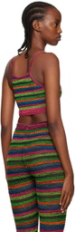 AGR Multicolor Cropped Tank Top