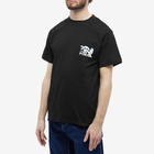 Pass~Port Men's Mule Pocket T-Shirt in Black