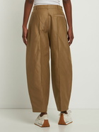 STELLA MCCARTNEY - Mid Rise Twill Wide Pants