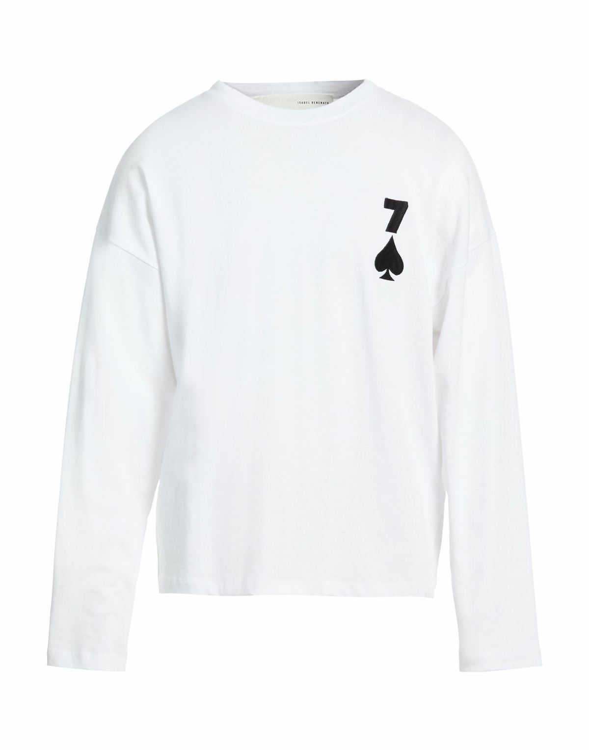 Isabel Benenato Mens T-shirt in White