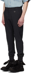 WOOYOUNGMI Gray Drawstring Trousers