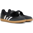 adidas Originals Black Samba Jane Ballerina Flats