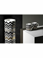 MISSONI HOME Zig Zag Gold High Vase