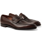 George Cleverley - George Full-Grain Leather Penny Loafers - Brown