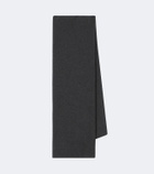 The Row Qyren cashmere, alpaca, and silk scarf