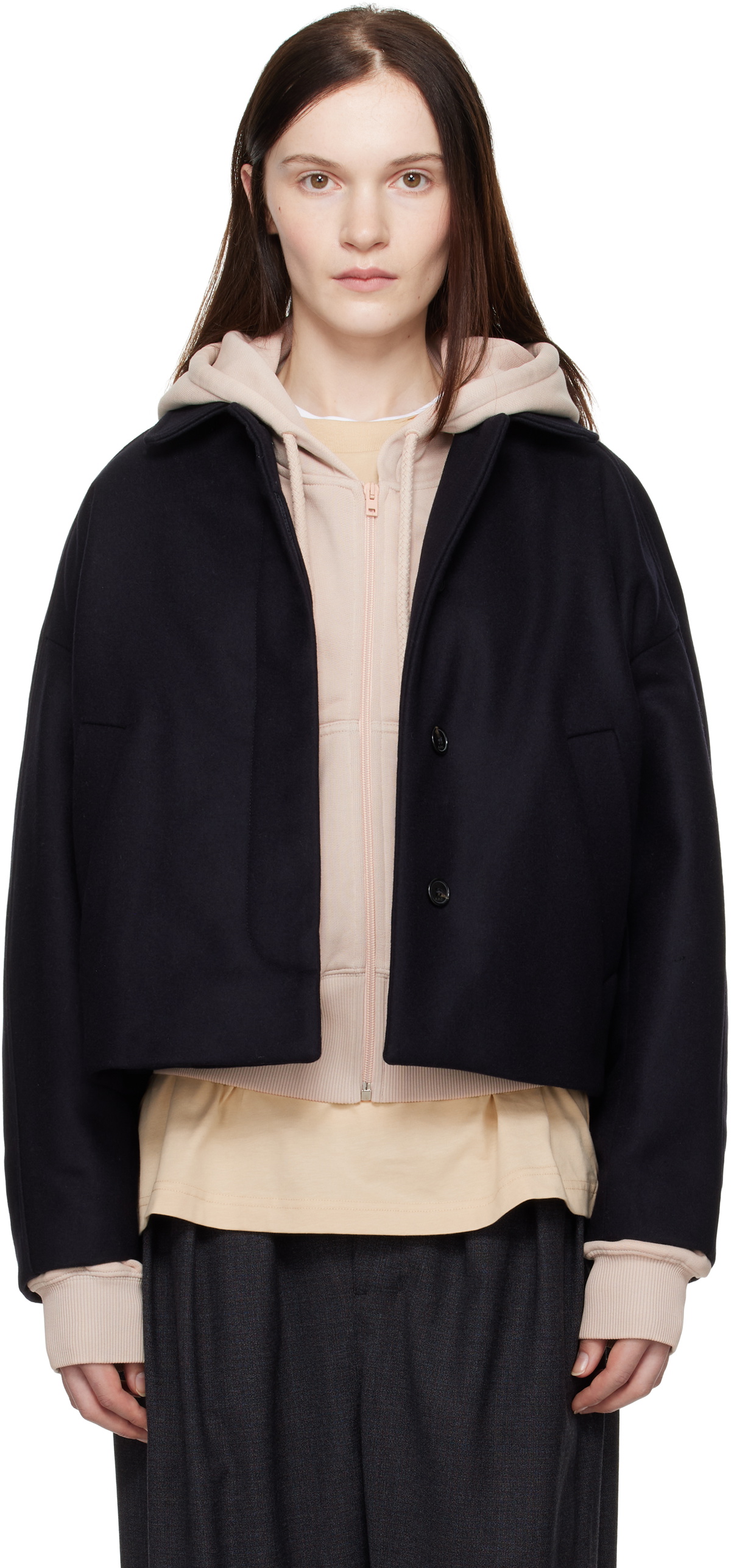A.P.C. Navy Becca Jacket A.P.C.