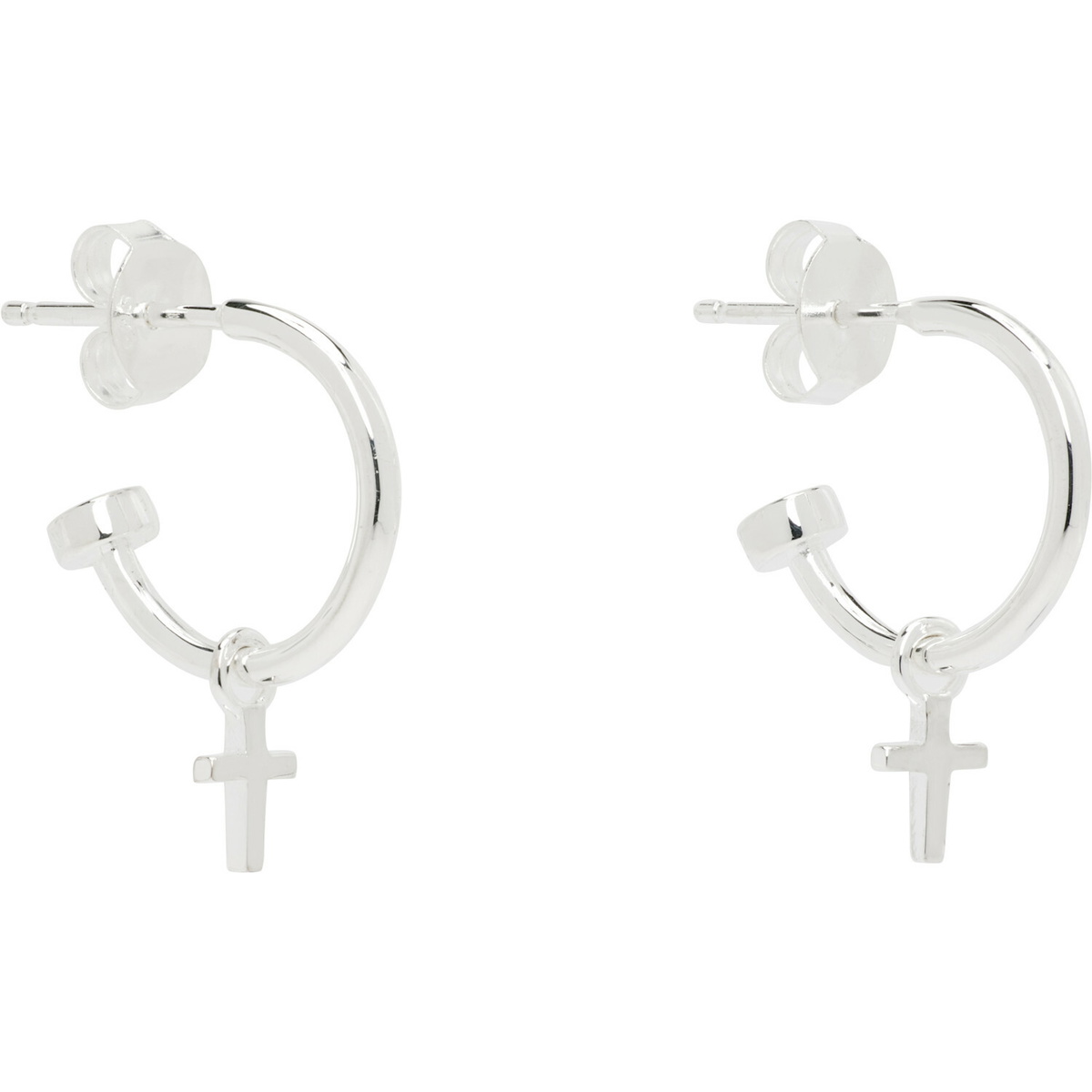Stolen Girlfriends Club Stolen Cross Anchor Sleeper Earrings