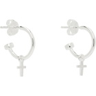 Stolen Girlfriends Club Stolen Cross Anchor Sleeper Earrings