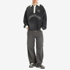 Nahmias Men's N Long Sleeve Polo in Black Terry