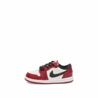 Air Jordan 1 Retro Low OG TD Sneaker in Red/Black/White