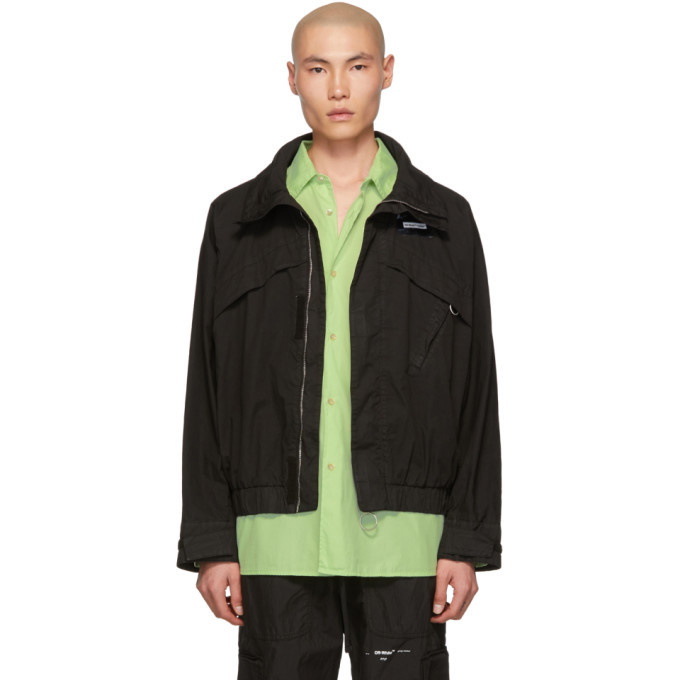 Photo: Off-White Black Blouson Jacket