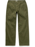 ALEX MILL - Field Stretch BCI Cotton-Twill Chinos - Green - UK/US 34