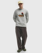 Edmmond Studios DUCK HUNT SWEATSHIRT Grey Men