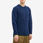 Country Of Origin Men's Picadilly Tipped Knit Jumper in Peekablue