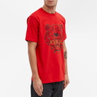 Kenzo Men's CNY Year of The Tiger T-Shirt in Medium Red