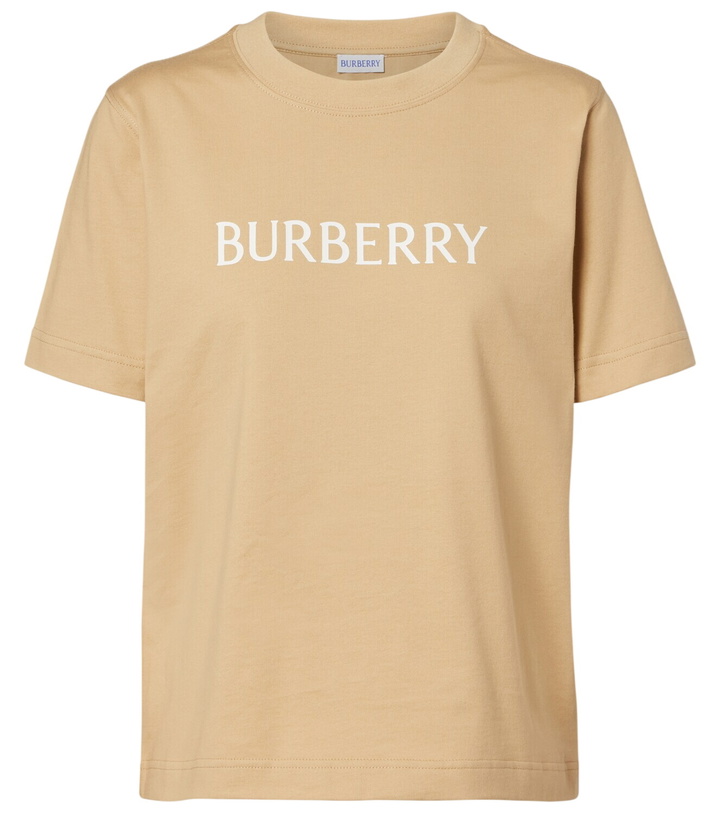 Photo: Burberry Logo cotton jersey T-shirt