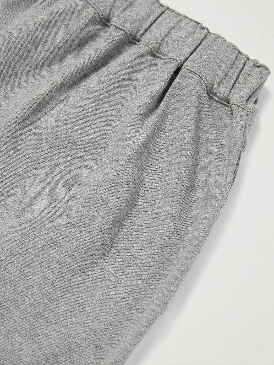 Mr P. - Cotton-Jersey Pyjama Shorts - Gray