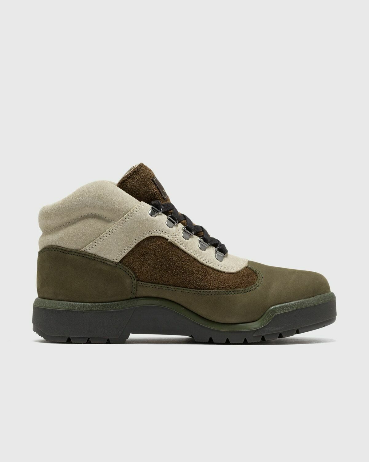Cream And Green Timberland Field Boots Clearance Cream And 