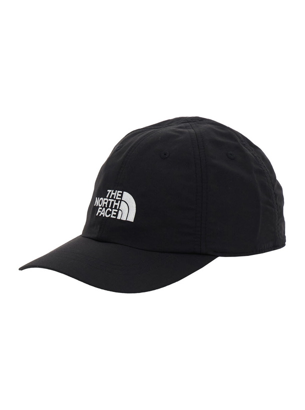 Photo: The North Face Black Baseball Cap With Logo Print On The Front In Tech Fabric Man