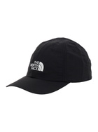 The North Face Black Baseball Cap With Logo Print On The Front In Tech Fabric Man