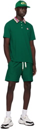 Casablanca Green 3D Wave Shorts