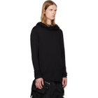 Julius Black Top Hoodie