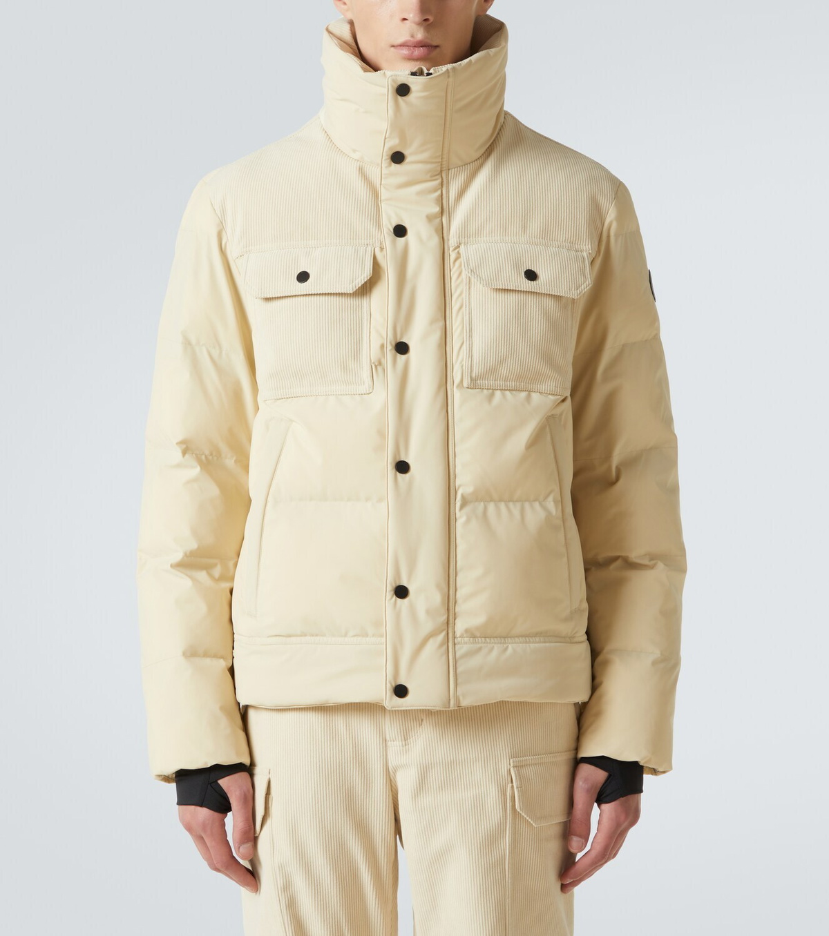 Fusalp Carlo corduroy-trimmed ski jacket